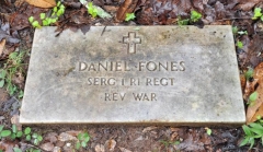 Daniel Fones Grave