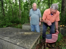 Grave Yard at Dekalb Water Plant