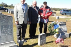 Revolutionary War Soldiers: James Adams, William Gaines, Ralph Banks and Eli Eavenson in in Elberton